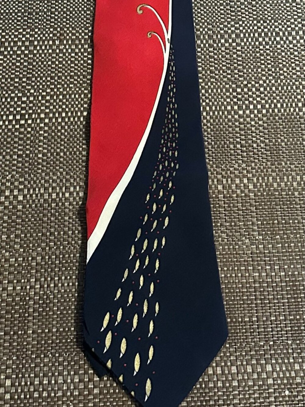 Fratelli tie (red, blue, beige)